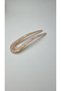 Caramel Bone Stick Clip Women's Hair Bun Clip