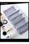 Detachable Travel Bathroom Portable Cosmetic Storage Bag Large Capacity Saving Space Toiletry Bag for Women and Men Grey - 3