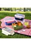 Bento Lunch Box, 3 Set Combo Pack with Matching Water Bottle – 1200ml 3-Compartment Leak-Proof Meal Container, Includes Built-in Spoon & Fork, BPA-Free, Durable School & Picnic Set for Boys & Girls - 5