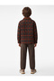 Classic Collar Long Sleeve Lumberjack Shirt with Pockets - 4