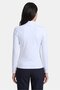 3-White Women's Half Turtleneck Long Sleeve Body/Blouse - Pack of 3 - 7
