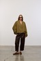 Double-Breasted Short Bomber Jacket - 3