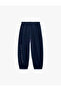 Balon Form Sweatpants with Pockets, Viscose Blend, Printed - 2