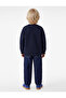 Embroidered Long Sleeve Crew Neck Oversize Sweatshirt - 3