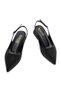 Women's Thick Heeled Glittery Evening Dress Shoes - 3