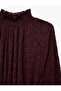Gipeli Slim Fit Long Sleeve Lace High Neck Blouse - 3
