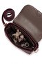 26Yc3052 Women's Shoulder Bag Claret Red - 5