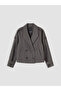 Jacket Collar Women's Cashmere Coat - 6