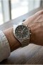 Silver Men's Wristwatch |   43mm Stainless Steel Case, Black Dial - 3