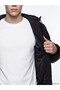 Vizyon New Season Black Regular Fit Hooded Men's Puffer Jacket - 4