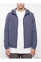 Relax Fit Hooded Gabardine Men's Coat - 3