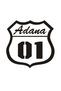 Adana 01 Car-Specific New Sticker Black 20*20 cm