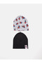 Rmz Gi̇yi̇m Farki̇yla Spider-Man Printed Boys' Beanie Hat 2-Pack