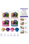 Kinetic Sand - 200 Gr - Non-Stick - 2 Plastic Molds with Gift - Good for Health - 2