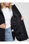Xside Black Hooded Quilted Women's Puffer Jacket - 4