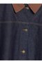 Soulife Velvet Shirt Collar Women's Jean Jacket - 7