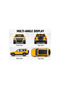 1:24 Scale Die-Cast Alloy SUV Model Toy with Pull-Back Action, Openable Doors, Hood and Tailgate, Light and Sound Effects, Detailed Interior, Collectible Car for Kids - 3