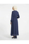 Lace-Up Comfortable Loose Fit 100% Cotton Muslin Dress - 3