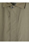 Özmarka New Season Beige Regular Fit Velvet Collar Men's Jacket - 7