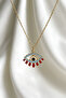 Mineli Eye Pendant Design Necklace - 2
