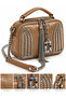Imported Stone-Embellished Luxury Women's Hand and Shoulder Bag with Chain Strap - 8