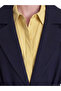 Ozmarka New Season Navy Blue Belted Women's Blazer Jacket - 3