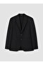 Özmarka New Season Black Regular Fit Men's Blazer Jacket