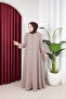 Medina Silk Mevlana Model Hürrem Ferace - 5