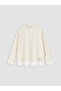 Lcw comfort crew neck oversize women's sweatshirt - 8