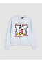 Lc Waikikimickey Mouse Printed Girls' Sweatshirt - 4