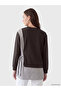Striped Soft Touch Women's Sweatshirt Tunic - 4