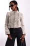 Stone Napoleon Denim Jacket 2602 - 2