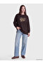 Soft Touch Oversized Women's Sweatshirt Tunic - 2