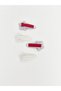 I Baby Girl Velvet Hair Clips 4-Pack from Freezen Store - 3