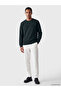 Peak New Season Anthracite Crew Neck Thick Men's Sweatshirt - 2