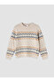 I Zero Roba Collar Boys' Jacquard Knitwear Sweater from Freezen Store - 2