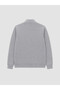 Ozmarka New Season Gray Stand Collar Men's Zippered Sweatshirt - 6