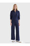 Two Mt Shop Quality Xside Navy Blue Interlock Plain Standard & Regular Women's Sweatpants