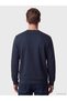 Southblue Navy Blue Crew Neck Men's Thick Sweatshirt - 4