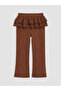 Brown Girls' Spanish Leggings - 2