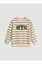 Esvab • Modern & Distinctive Striped Nyc Embroidered Baby Boy Set - 3