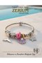 Trend Steel Stylish Women's Charm Steel Bracelet Purple Sea Shell and Whale Tail - 6