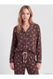 Esvab • Modern & Distinctive Bear Embroidered Women's Pajama Set - 2