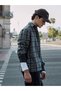 Men's relaxed fit plaid flannel shirt