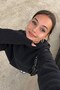 Women's Oversize Basic Hoodie Sweatshirt Black – Hooded, Kangaroo Pocket, 3-Thread Ripped Fleece - 2