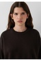 Loose Fit (Relaxed Fit) 50% Viscose 30% Polyester 20% Polyamide Basic Sweater. - 4