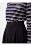 Two Mt Shop Quality Lcw Vision Black Diver Fabric Plain Standard & Regular Women's Sweatpants - 2