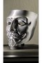 Historical Turkish Kıpçak Warrior Mask – Wearable - 3D Decorative Design - 6