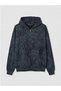 Xsideoversize hooded men's zippered sweatshirt - 8