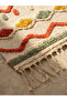 Timeless Clothing & Timeless Choices Geometric Embroidered Bath Mat with Tassels - 3
